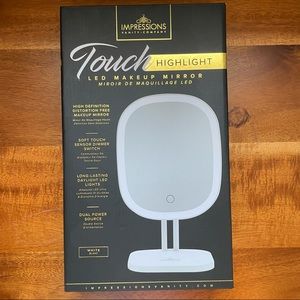 Impressions Touch Highlight LED Makeup Mirror